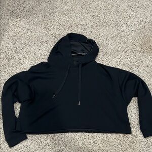 Gilly Hicks Black Cropped Hoodie